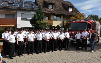 Erfolgreicher Tag der offenen Tür in Ruit – Neues LF10 übergeben